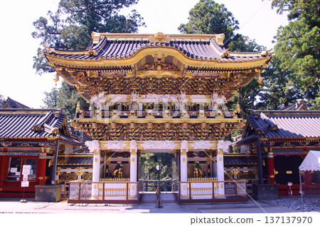 日光市日光東照宮Yomeimon 137137970
