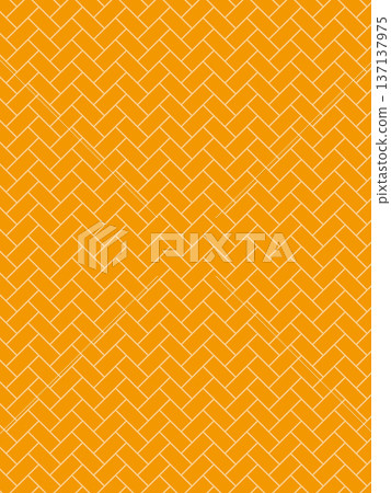 Orange cypress fence pattern background Orange cypress fence pattern background 137137975
