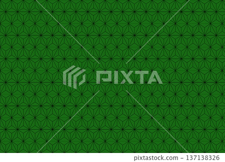 Green hemp leaf pattern background Green hemp leaf pattern background 137138326