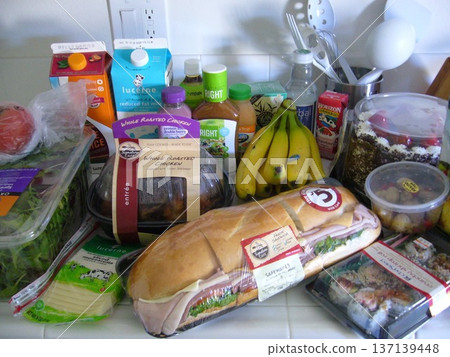 美國超市購物 137139448
