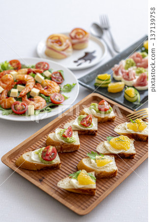 Party hors d'oeuvre 137139758