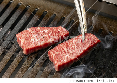 High-quality grilled meat 137140154