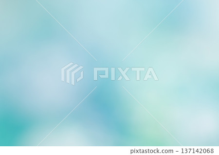 Blue and green soft abstract background, bokeh and round bokeh 137142068