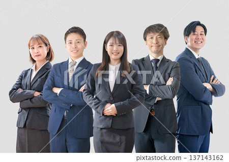 A refreshing business team A refreshing business team 137143162
