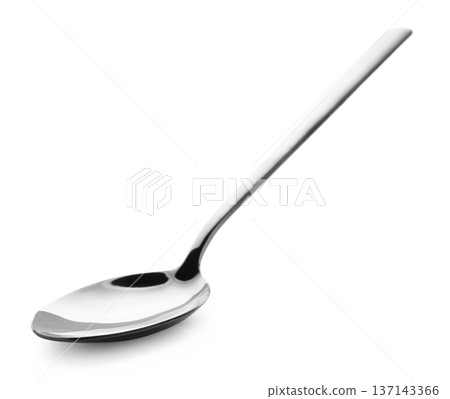 Spoon on white background Spoon on white background 137143366