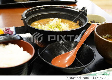 上州當地美食：東國味噌燉雜碎套餐 137147099