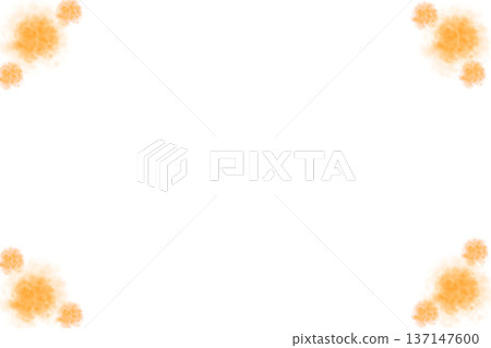 Red orange clouds by side on dark frame for text Red orange clouds by side on dark frame for text 137147600