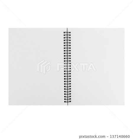 notebook isolated on white background notebook isolated on white background 137148660