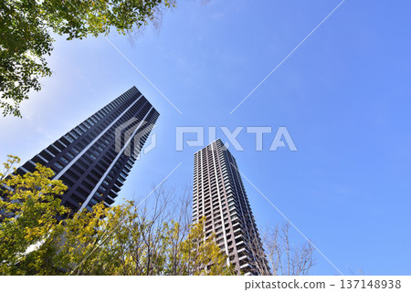 島城風光，塔樓公寓，高層公寓大樓 137148938