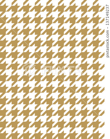 Fake gold houndstooth background 137149237