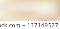 Soft cream gradient background with subtle light transitions, perfect for elegant designs. Neutral beige vector texture creates warm, luxurious atmosphere with gentle color flow. 137149527