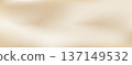 Gentle beige gradient with warm ivory and champagne tones. Subtle texture creates an elegant neutral backdrop, perfect for minimalist designs requiring sophisticated visual appeal. 137149532