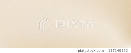 Cream gradient bg with brown and light beige flow. White specks and dots scattered throughout. Vector tan gradation with neutral tones. Luxury backdrop for studios. 137149552