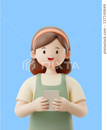 3D characters with professional occupations 3D characters with professional occupations 137149849