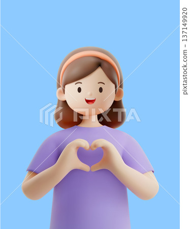3D characters with professional occupations 3D characters with professional occupations 137149920