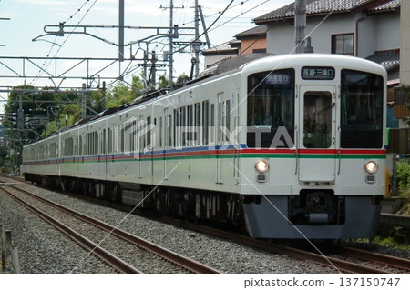 運行於本加地～飯能之間的西武鐵道4000系“快速特快長瀞～禦竹口” 137150747