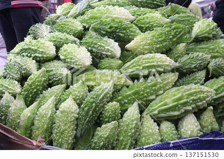 Raw Bitter melon Stock on Shop for sell Raw Bitter melon Stock on Shop for sell 137151530