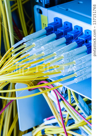 high speed internet provider router with optical cables high speed internet provider router with optical cables 137151768