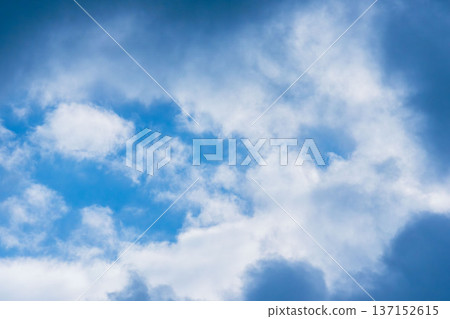 初冬天空-雲彩的壯麗光芒 06 初冬天空-雲彩的壯麗光芒 06 137152615