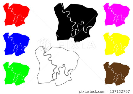 Beled Weyne city (Federal Republic of Somalia) map vector illustration, scribble sketch Beledweyne map Beled Weyne city (Federal Republic of Somalia) map vector illustration, scribble sketch Beledweyne map 137152797