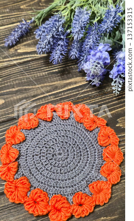 Colorful knit fabric suitable for home decor, fashion, or textiles. Colorful knit fabric suitable for home decor, fashion, or textiles. 137153315