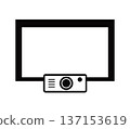 投影儀圖標 137153619
