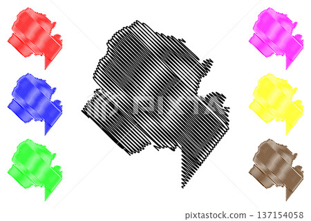 Iconha municipality (Espirito Santo state, Municipalities of Brazil, Federative Republic of Brazil) map vector illustration, scribble sketch Iconha map Iconha municipality (Espirito Santo state, Municipalities of Brazil, Federative Republic of Brazil) map vector illustration, scribble sketch Iconha map 137154058