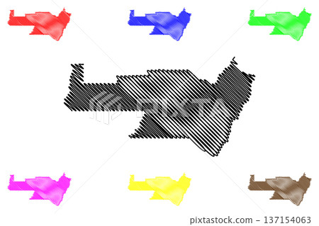 Ariquemes municipality (State of Rondonia or Rondonia, RO, Municipalities of Brazil, Federative Republic of Brazil) map vector illustration, scribble sketch Ariquemes map Ariquemes municipality (State of Rondonia or Rondonia, RO, Municipalities of Brazil, Federative Republic of Brazil) map vector illustration, scribble sketch Ariquemes map 137154063