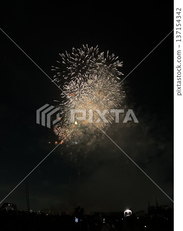 Fireworks at the 50th Edogawa Fireworks Festival 137154342