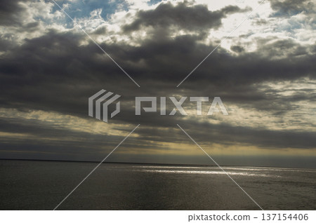 images of the mediterranean coast on a cloudy day images of the mediterranean coast on a cloudy day 137154406