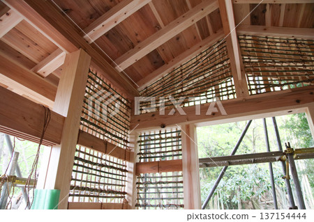 正在建造的日本房屋 137154444