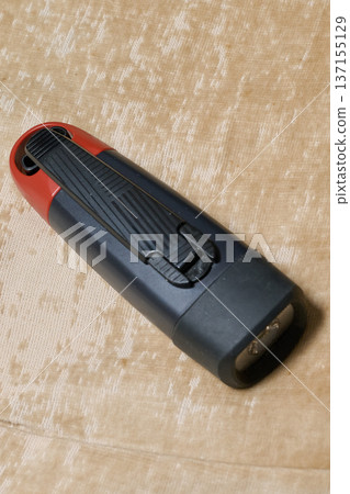 Rechargeable flashlight via dynamo Rechargeable flashlight via dynamo 137155129