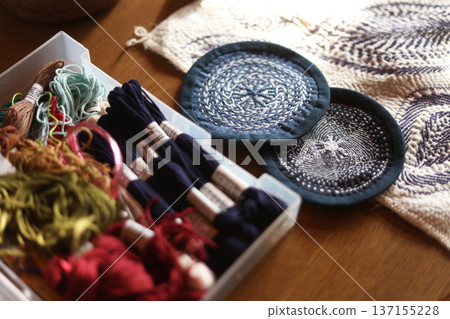 Kantha embroidery Kantha embroidery 137155228