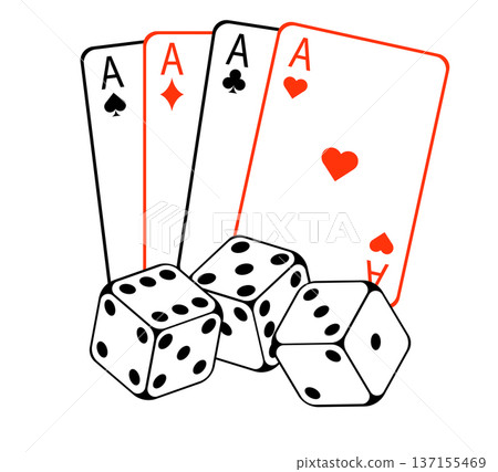 Aces and Dice - Luck of the Draw 137155469
