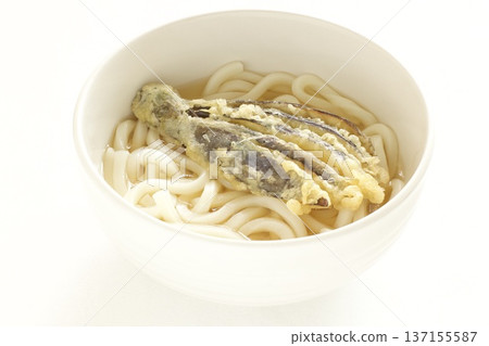 Eggplant Tempura Udon 137155587