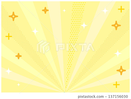 Sparkling yellow radiation material 137156030