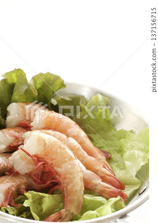Boiled shrimp salad Boiled shrimp salad 137156715