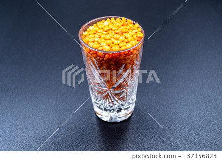 beautiful texture ripe of natural lentil seed on background beautiful texture ripe of natural lentil seed on background 137156823