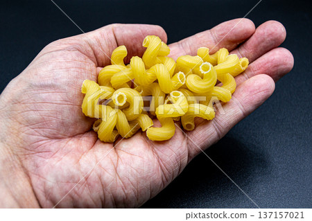 beautiful texture ripe of natural Italian pasta on background beautiful texture ripe of natural Italian pasta on background 137157021
