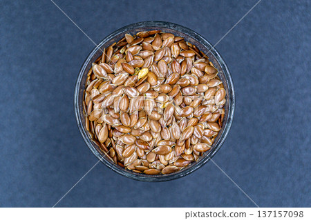 beautiful texture ripe of natural flax seeds on background beautiful texture ripe of natural flax seeds on background 137157098