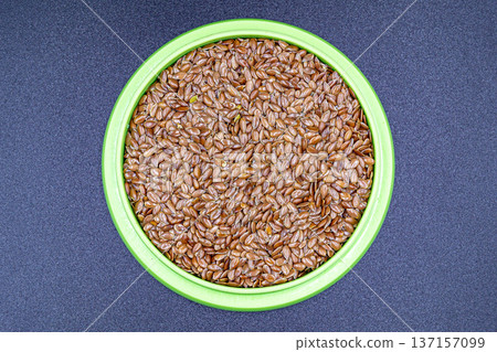 beautiful texture ripe of natural flax seeds on background beautiful texture ripe of natural flax seeds on background 137157099