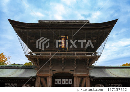 箱崎神社的神社大門 137157832