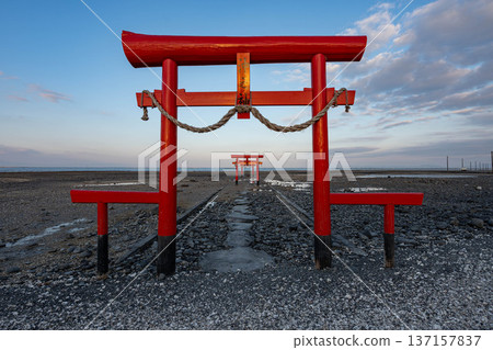 在王神社水下鳥居前 137157837
