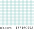 Gingham check - A soft blue with a Japanese paper feel 137160558