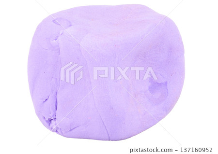 Clay cube color purple abstract Clay cube color purple abstract 137160952