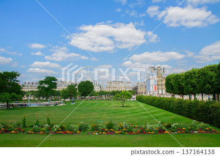 Tuileries garden, Paris Tuileries garden, Paris 137164138