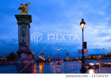 Bridge of Alexandre III , Paris, France 137164259