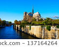 Notre Dame cathedral, Paris France 137164264