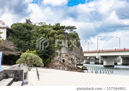 Naminoue Beach Okinawa scenery Naminoue Beach Okinawa scenery 137164901