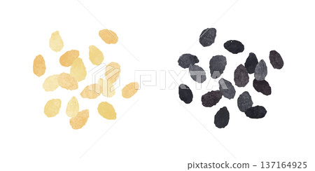 White sesame Black sesame White sesame Black sesame 137164925